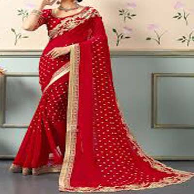 Bridal saree