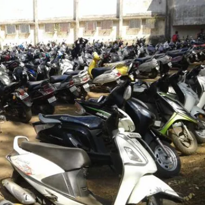 Students Vehicles Parking Space