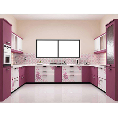 Mica Finish Modular Kitchen