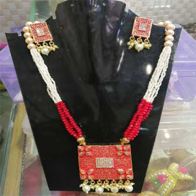 Moti Necklace Set 