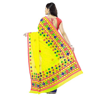 Kathiawari Saree Fabric