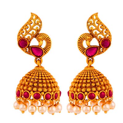  Gold Jhumki