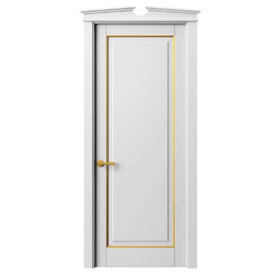 WHITE GOLD FLUSH DOOR