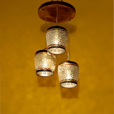 Chandeliers light